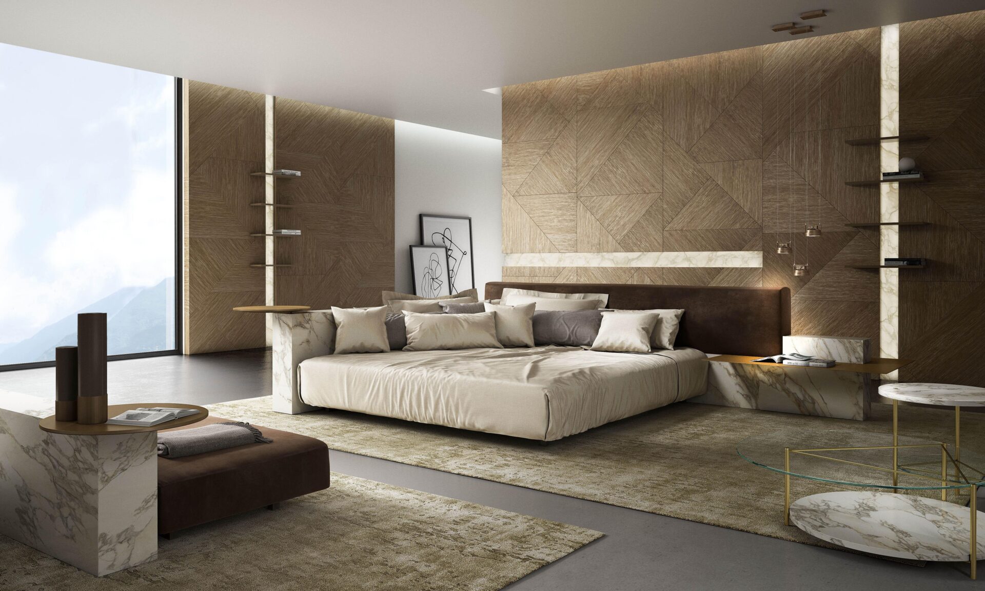 Materia Collection bedroom design